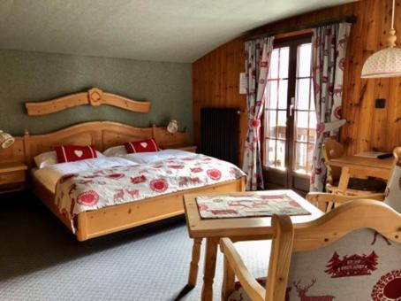 Les Marécottes B & B Hotel Aux Mille Etoiles מראה חיצוני תמונה